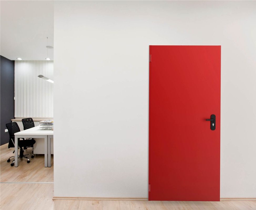 puerta-multiusos-de-una-hoja-reversible-roja-de-salduba-puertas